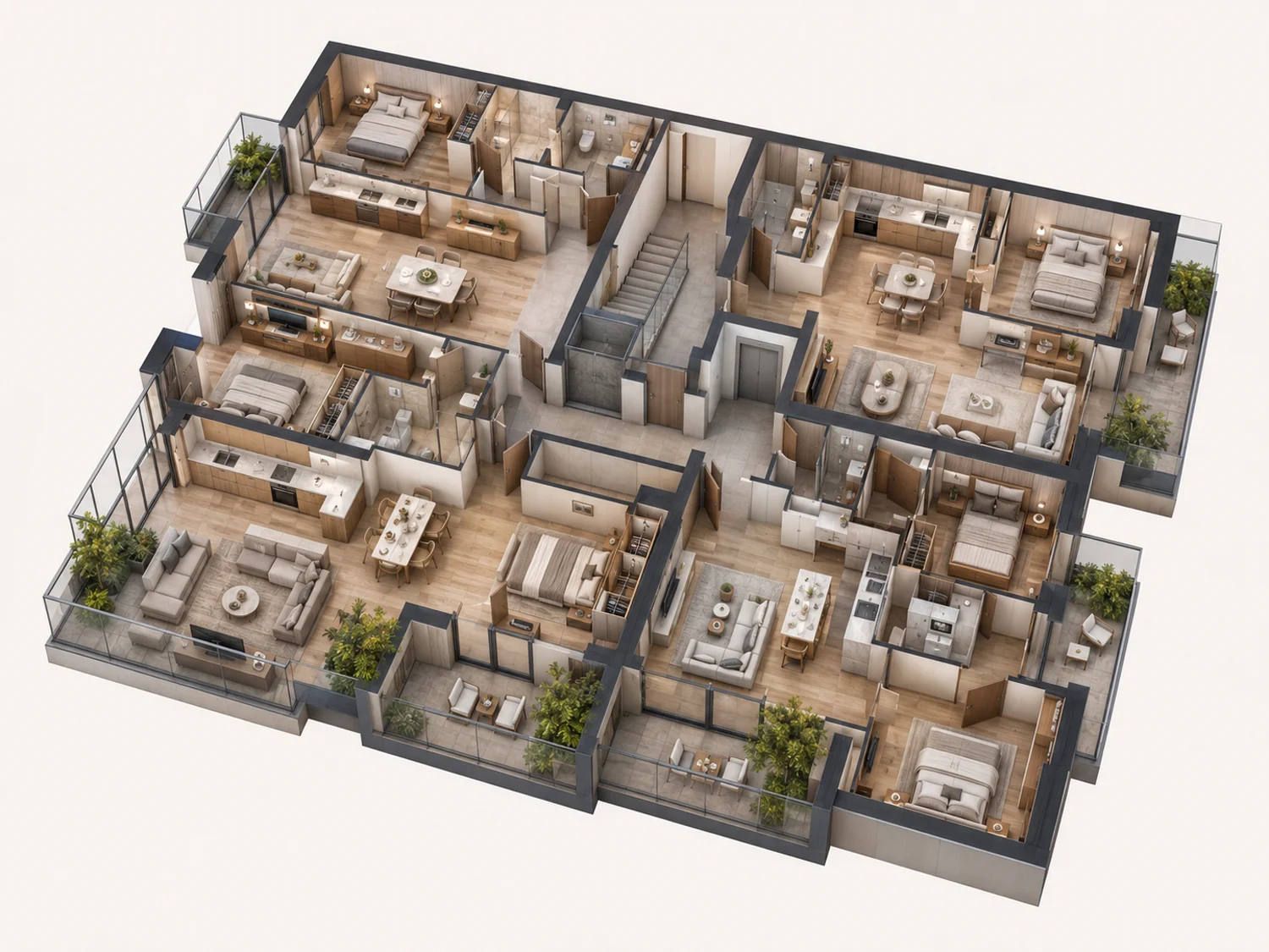 Plan de l’étage R+1
